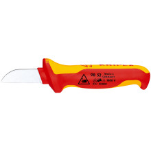 Нож диэлектрический для кабелей KNIPEX 190 мм 98 52