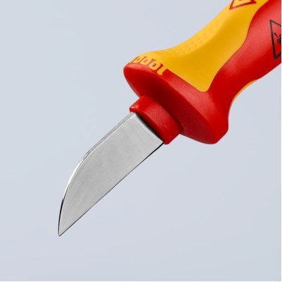 Нож диэлектрический для кабелей KNIPEX 190 мм 98 52