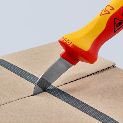 Нож диэлектрический для кабелей KNIPEX 190 мм 98 52