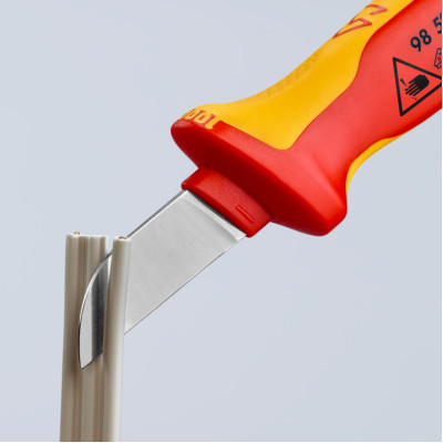 Нож диэлектрический для кабелей KNIPEX 190 мм 98 52