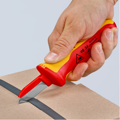 Ніж діелектричний для кабелів KNIPEX 98 54