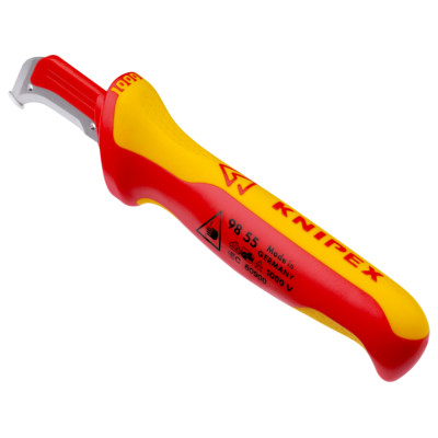 Нож диэлектрический для удаления изоляции KNIPEX 98 55