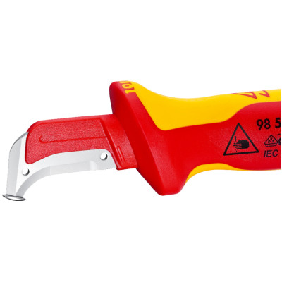 Нож диэлектрический для удаления изоляции KNIPEX 98 55