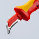 Нож диэлектрический для удаления изоляции KNIPEX 98 55