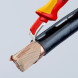 Нож диэлектрический для удаления изоляции KNIPEX 98 55