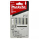 Полотна по дереву для лобзика 5 шт Makita HCS 105х76х2.9 мм T 101 D B-10 A-85628