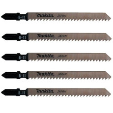 Полотна по дереву для лобзика 5 шт Makita HCS 100х73х2.8 мм T 101 B B-11 A-85634