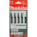Полотна по дереву для лобзика 5 шт Makita HCS 105х75х4.2 мм T 144 D B-16 A-85684