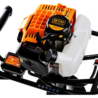 Мотобур бензиновый GTM AG52H-D_KIT