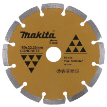 Круг алмазний по бетону Makita 150х22.23 мм B-06432