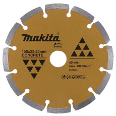 Круг алмазний по бетону Makita 150х22.23 мм B-06432