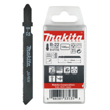 Полотна універсальні для лобзика 100 шт Makita HCS 76х52х1.1 мм T 118 A B-07733
