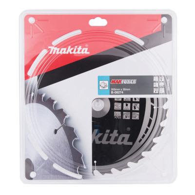 Диск пильний по дереву Makita MAKForce 355x30х24 B-08274