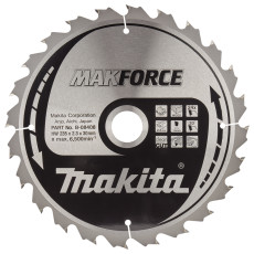 Диск пильний по дереву Makita MAKForce 235х30х24 B-08408