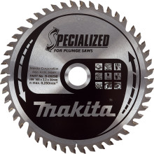 Диск пильний по дереву Makita SPECIALIZED 165х20х48 B-09298