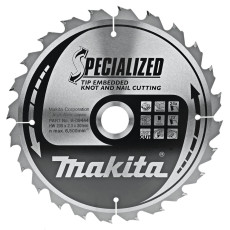 Диск пильний по дереву з цвяхами Makita SPECIALIZED 235x30х24 B-09444