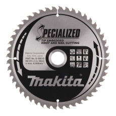 Диск пильний по дереву з цвяхами Makita SPECIALIZED 235x30х48 B-09519