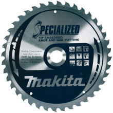 Диск пильний по дереву з цвяхами Makita SPECIALIZED 270х30х40 B-09525