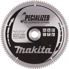 Диск пильний по алюмінію Makita SPECIALIZED 305х30х100 B-09684