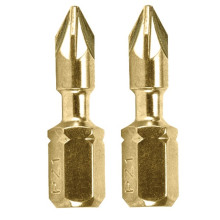 Біти ударні 2 шт Makita Impact Gold PZ1 25 мм B-28444
