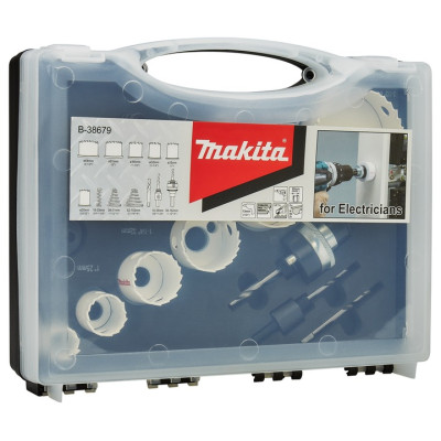 Набір біметалевих коронок 6 шт Makita BiM 20-64 мм B-38679