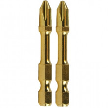Біти ударні подовжені 2 шт Makita Impact Gold PH2 50 мм B-39160