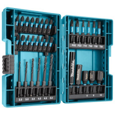 Набір біт та свердел Makita 33 предмети B-66896