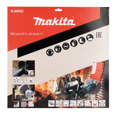 Круг алмазний універсальний Makita 405х25.4х3.6 мм B-66955