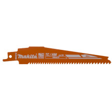 Полотна универсальные для сабельной пилы 25 шт Makita TC/HM 122х1.25 мм 6-8 TPI B-67206
