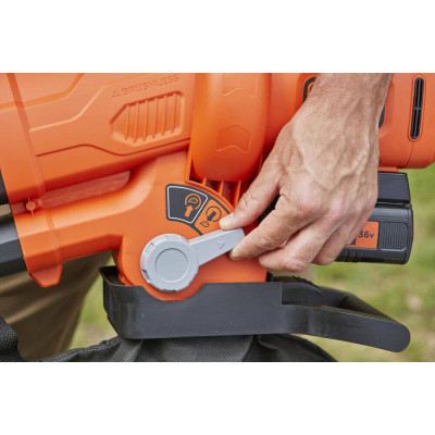 Повітродувка-пилосос акумуляторна BLACK+DECKER BCBLV3625L1