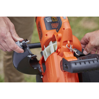 Повітродувка-пилосос акумуляторна BLACK+DECKER BCBLV3625L1