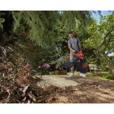 Повітродувка-пилосос акумуляторна BLACK+DECKER BCBLV3625L1
