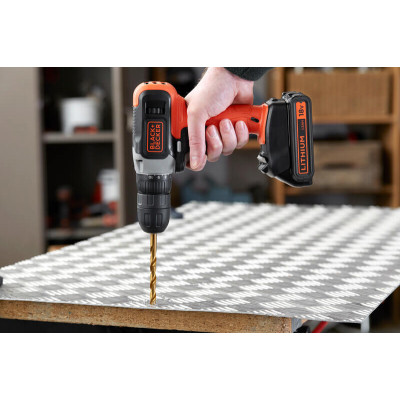 Дриль-шуруповерт акумуляторний BLACK+DECKER BCD001C1