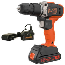 Дрель-шуруповёрт ударная аккумуляторная BLACK+DECKER BCD003C1