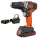 Дрель-шуруповёрт ударная аккумуляторная BLACK+DECKER BCD003C1