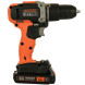 Дрель-шуруповёрт ударная аккумуляторная BLACK+DECKER BCD003C1