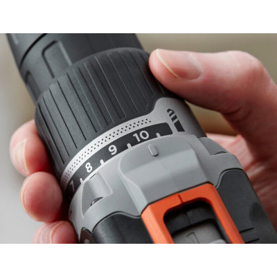 Дрель-шуруповёрт ударная аккумуляторная BLACK+DECKER BCD003C1