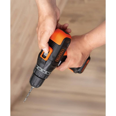Дриль-шуруповерт акумуляторний BLACK+DECKER BCD7122CK