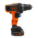 Дриль-шуруповерт акумуляторний BLACK+DECKER BCD7122CK