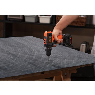 Дриль-шуруповерт акумуляторний BLACK+DECKER BCD7122CK