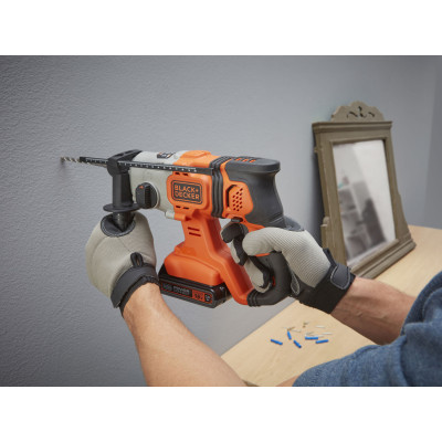Перфоратор акумуляторний BLACK+DECKER BCD900E2K