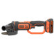 Угловая шлифмашина аккумуляторная BLACK+DECKER BCG720M1