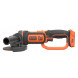 Кутова шліфмашина акумуляторна BLACK+DECKER BCG720N без АКБ