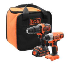 Набір акумуляторних інструментів BLACK+DECKER BCK21S1S