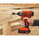 Набір акумуляторних інструментів BLACK+DECKER BCK21S1S