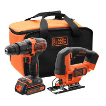 Набір акумуляторних інструментів BLACK+DECKER BCK22S1S