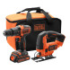 Набір акумуляторних інструментів BLACK+DECKER BCK22S1S