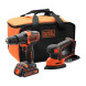 Набір акумуляторних інструментів BLACK+DECKER BCK23S1S
