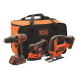 Набір акумуляторних інструментів BLACK+DECKER BCK31S1S