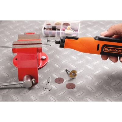 Прямая шлифмашина аккумуляторная BLACK+DECKER BCRT8I